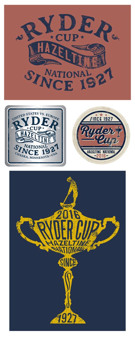 2016 Ryder Cup Concepts on Behance Cup Logo, Ryder Cup, Typography ...