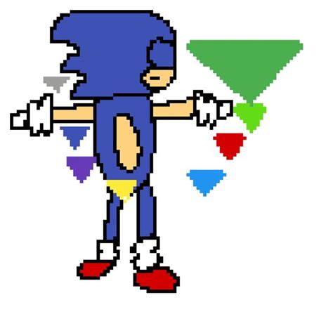 Pixilart - Hyper Sonic | Pixel drawing, Sonic, Hyper