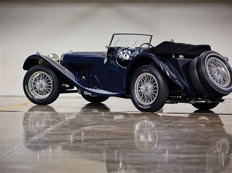 1938 Jaguar SS100 3.5-Liter Roadster | Monterey 2011 | RM Sotheby's