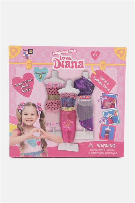 Buy Love Diana love diana glam fashion designer pink Online | Brands For Less