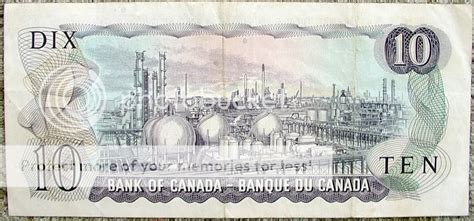 1971 Canada Ten Dollar Bill DL0832964 Back View Photo by eShop-USAcom | Photobucket