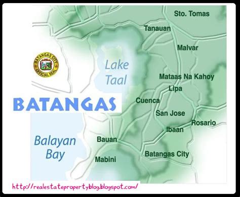 Laurel Batangas Map