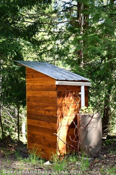 A Simple Composting Toilet Design - Berries & Barnacles