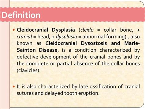 9. dela cruz cleidocranial dysplasia