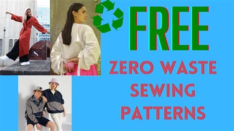 Top 10 Free Zero Waste Sewing Patterns || Frugal Friday - YouTube