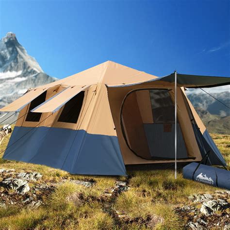 Weisshorn Instant Up Camping Tent 8 Person Pop up Tents Swag Family Hiking Dome Beach