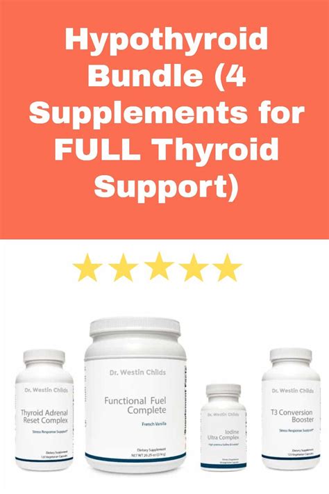 Hypothyroid Bundle (5 Supplement for FULL thyroid support) | Hypothyroidism, Hypothyroidism ...