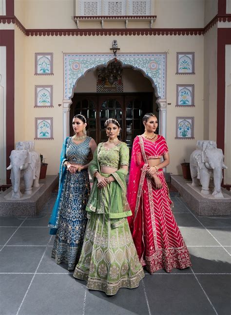 bridal lehenga colors - ShaadiWish