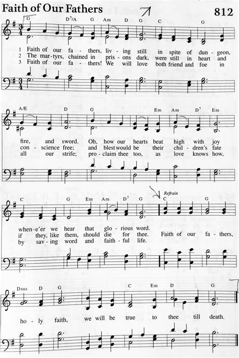 Hymn 812 - Faith of Our Fathers | St. Paul’s Evangelical Lutheran Church (Surrounded by North Park)