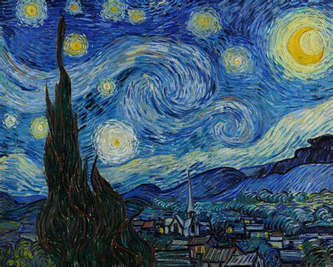 Van Gogh, The Starry Night - ColourLex