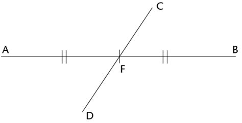 Bisecting lines | Construction of geometric figures | Siyavula