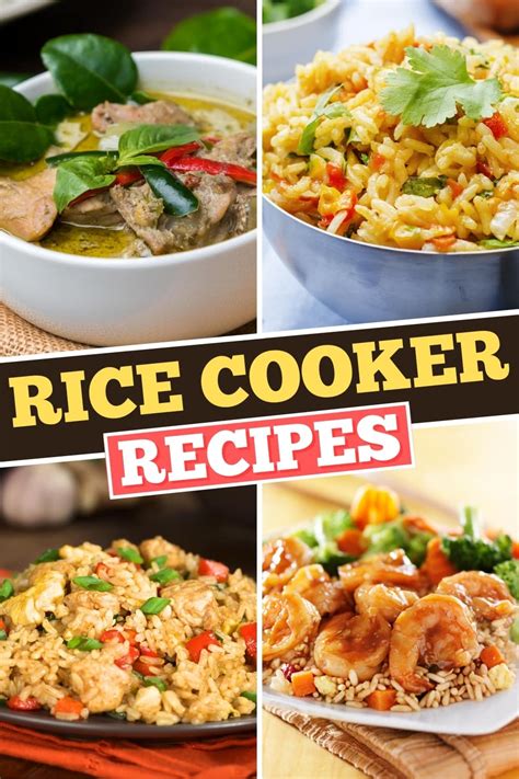 20 Easy Rice Cooker Recipes - Insanely Good