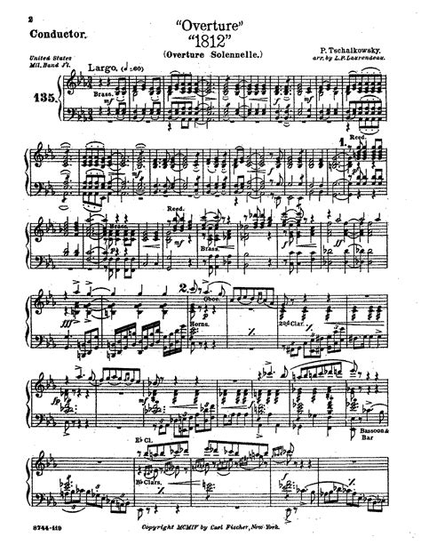 1812 Overture, Op.49 (Tchaikovsky, Pyotr) - IMSLP: Free Sheet Music PDF Download