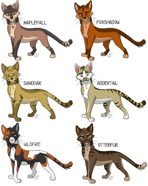 Cat adopts: batch 2 ALL SOLD by KaiserTiger on DeviantArt