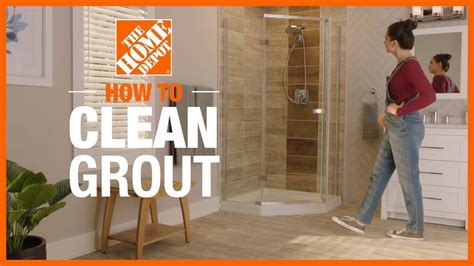 How to Clean Grout | Cleaning Tips | The Home Depot - YouTube