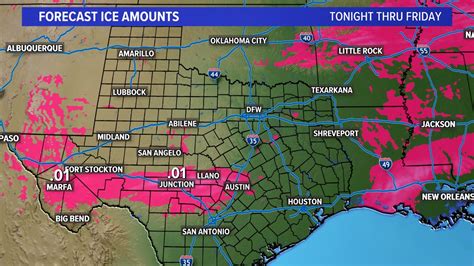 Texas weather forecast is all over the place | wfaa.com