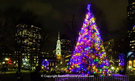 Boston Christmas Tree Lighting Events Schedule 2022 - Boston Discovery ...