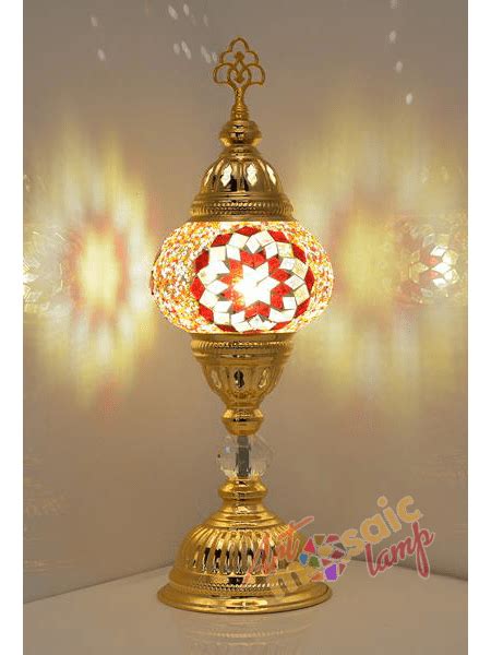 Double Glass Mosaic Table Lamp 13201 - Art Mosaic Lamp