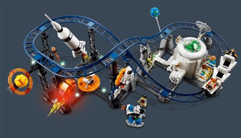 Atklāti LEGO Creator 3-in-1 Summer 2023 Main Street (31141) un Space Roller Coaster (31142)