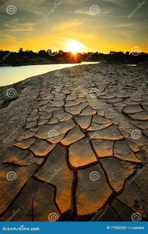 Dry land stock image. Image of scape, erosion, earth - 71832201