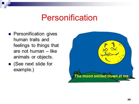 PERSONIFICATION EXAMPLES - alisen berde