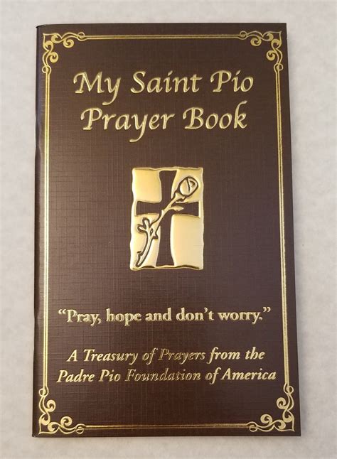 My Saint Pio Prayer Book - Padre Pio Foundation of America