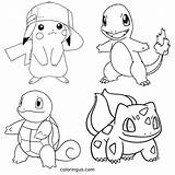 Pokemon Coloring Pages Free Printable PDF sketch template