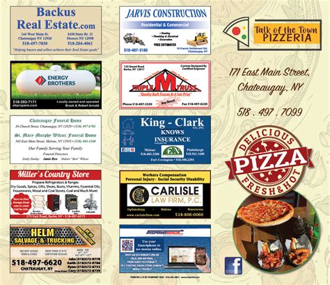 Talk of the Town 2020 | Fasprint Menus