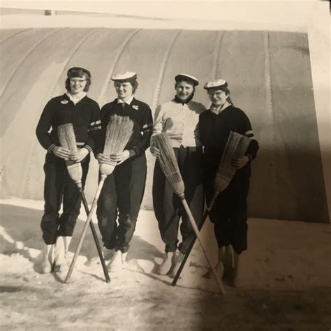 Curling on natural ice - Curling Day In Canada