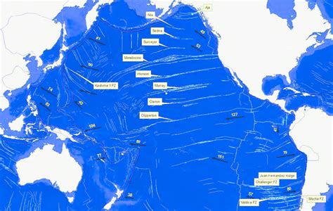 Pacific Ocean Floor Map