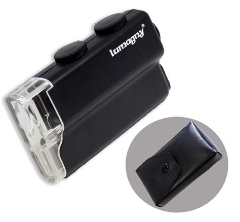 60x - 100x Mini Hand-Held Microscope - LED Light (Lumagny: MP-14591) - Walmart.com