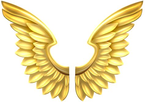 Download High Quality wings clipart gold Transparent PNG Images - Art ...