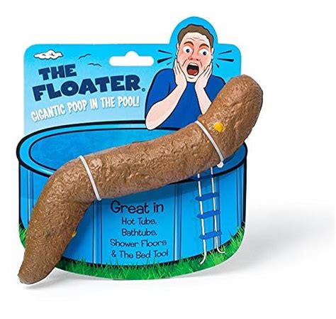 BigMouth Inc The Floater Fake Floating Poop – Hilarious Fake Turd Prank, Made of Foam and ...