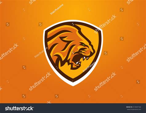 Tiger Mascot Stock Vector (Royalty Free) 314947166 | Shutterstock