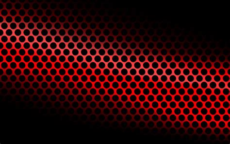 Red and Black Circles Wallpaper