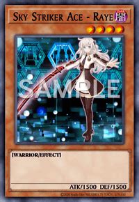 Sky Striker Ace - Raye | Card Details | Yu-Gi-Oh! TRADING CARD GAME - CARD DATABASE