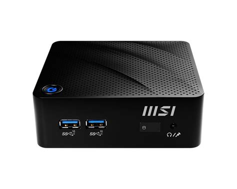 Pc Mini Msi Cubi N Jsl014bvnbn45004xx Black