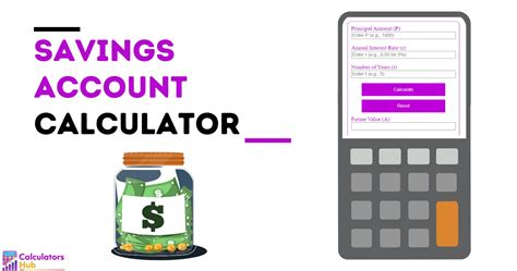 Savings Account Calculator Online