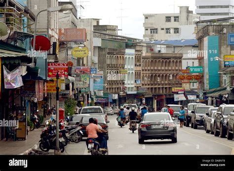 A street in Trang, Thailand, Southeast Asia, Asia Stock Photo - Alamy