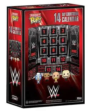 Funko WWE Wrestling Pocket POP WWE 14 Day Countdown Advent Calendar ...