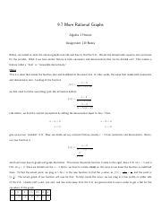 Understanding Rational Graphs: Holes and Discontinuities | Course Hero