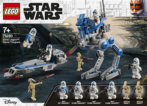 LEGO 75280: 501st Legion Clone Troopers Review