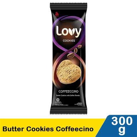 Lovy Butter Cookies Coffeeccino 300G | Klik Indomaret