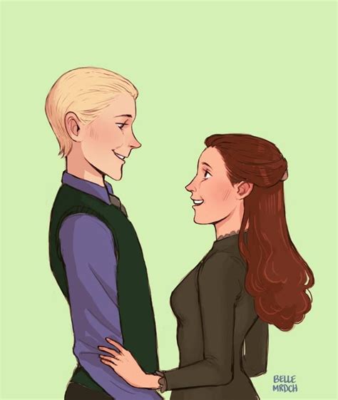 Draco and Astoria | Harry potter art, Draco malfoy, Harry potter fan art