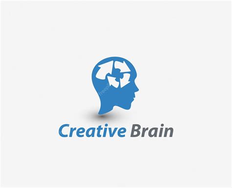 Premium Vector | Creative Brain logo and symbol vector design