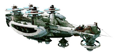 Catoblepas Airship Artwork - Final Fantasy XII Art Gallery