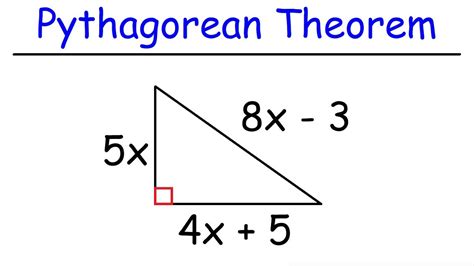 Pythagorean Theorem - Basic Introduction - YouTube