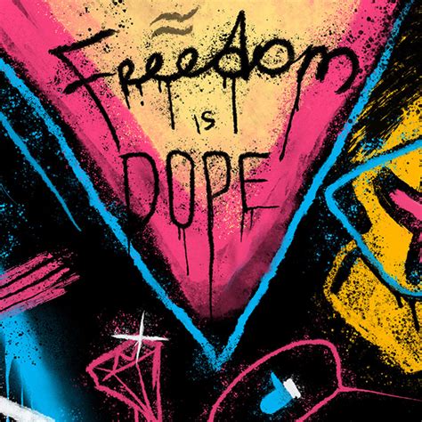 DIGITAL GRAFFITI - FREEDOM IS DOPE on Behance