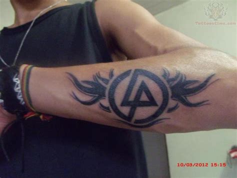 Winged Linkin Park Symbol Tattoo Design By Supsupxxdrug