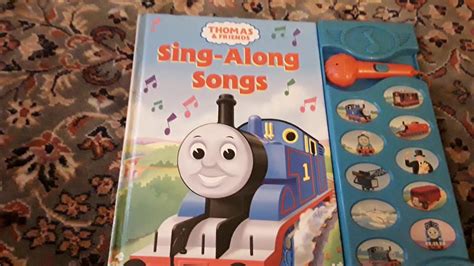 Thomas and friends sing along songs book - YouTube